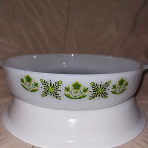 Vintage Fire King Dish in Meadow Green #429